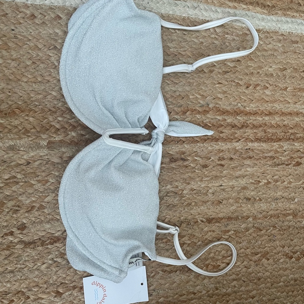 Dippin' Daisy's White Bikini Top